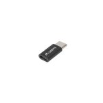 Lanberg ad - uc - um - 02 changeur de genre de c�ble usb 2. 0 type c micro - usb 2. 0 type b noir