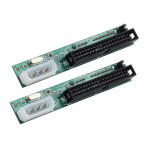 Adaptateur 2. 5 sata  ide 3. 5 pouces, 2 pices, convertisseur mle 40 broches, port pour ata 133 100 ...