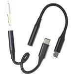 Adaptateur 3. 5mm ecouteurs vers usb c(lot de 2)pour iphone 16 15 pro max compatible avec samsung galaxy ... Adaptateur 3. 5mm ecouteurs vers usb c(lot de 2)pour iphone 16 15 pro max compatible avec samsung galaxy ...