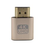 Adaptateur d'affichage virtuel vga, 1 pièce, compatible hdmi, prise factice d'affichage, émulateur de ... Adaptateur d'affichage virtuel vga, 1 pièce, compatible hdmi, prise factice d'affichage, émulateur de ...