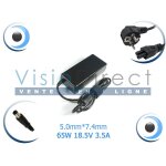 Adaptateur alimentation chargeur pour ordinateur portable hp compaq presario cq71 - 100 series - visiodirect ...