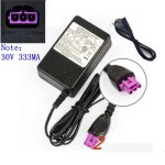 Adaptateur d'alimentation pour imprimante hp deskjet 0957 - 2286, 1050, 1000, 2050, 2000, 2060, avec ...