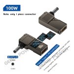 Adaptateur d'alimentation pour ordinateur portable, affichage led pd 100w, connecteur de chargeur usb ...