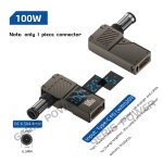 Adaptateur d'alimentation pour ordinateur portable, affichage led pd 100w, connecteur de chargeur usb ...