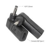 Adaptateur d'alimentation pour ordinateur portable, connecteur dc, prise usb type c femelle à mâle universel, ... Adaptateur d'alimentation pour ordinateur portable, connecteur dc, prise usb type c femelle à mâle universel, ...