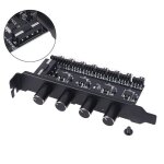 Adaptateur d'alimentation sata, contrleur de vitesse, pour botier d'ordinateur, hdd, vga, pwm, support ...