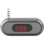 Adaptateur audio d'emetteur fm de voiture, batterie 300mah intégrée, récepteur audio de transmetteur ... Adaptateur audio d'emetteur fm de voiture, batterie 300mah intégrée, récepteur audio de transmetteur ...