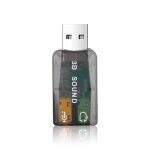 Adaptateur audio portable pour ordinateur portable, usb externe vers micro 3. 5mm, prise tlphone, casque ...