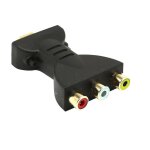 Adaptateur audio vido hdmi vers 3 rca rvb plaqu or pour tlviseur hd, dvd, projecteur et home cinma ...