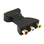 Adaptateur audio et vid�o portable, convertisseur de composants pour hdtv, projecteur dvd, compatible ...