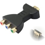 Adaptateur av, hdmi mâle vers 3 rca femelle composite av audio video adaptateur convertisseur de format ... Adaptateur av, hdmi mâle vers 3 rca femelle composite av audio video adaptateur convertisseur de format ...