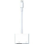 Adaptateur av numrique apple pour ipad et ipod apple - [1x connecteur mle dock apple lightning - 1x ...