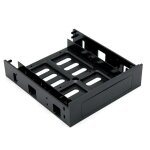 Adaptateur de baie avant 2. 5 en effet ou 3. 5  5. 25 pouces, montage ssd 3. 5 pouces dans une baie ...