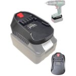 Adaptateur de batterie compatible avec outil multifonction bosch - convertisseur pour batterie au lithium ...