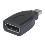 Adaptateur bidirectionnel minidisplayport / displayport m / f