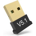 Adaptateur bluetooth 5. 1 usb, cl bluetooth pour pc laptop edr dongle usb bluetooth compatible avec ...