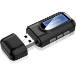 Adaptateur bluetooth audio 5. 0: transmetteur bluetooth sans fil 2 en 1 avec prise jack 3, 5 mm, transmetteur ...