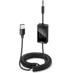 Adaptateur bluetooth jack 5. 4 pour tv emetteur rcepteur jack 2 en 1 avec microphone aux 3. 5mm et usb ...