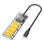 Adaptateur de bo�tier ssd m. 2 � type c, pour pcie ngff sata m / b key ssd