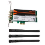 Adaptateur de bureau sans fil, carte wifi pci - e, profil bas, dwa - 556