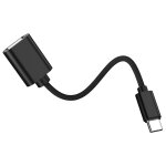 Adaptateur de type c mle vers usb 2. 0 femelle otg, accessoires de cble pour ordinateurs portables, ...