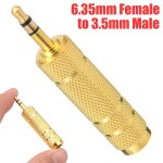 Adaptateur de câble audio stéréo durable, 1 pièce, mini, 3. 5mm 1 / 8 mâle à 6. 5mm 1 / 4 femelle, prise ... Adaptateur de câble audio stéréo durable, 1 pièce, mini, 3. 5mm 1 / 8 mâle à 6. 5mm 1 / 4 femelle, prise ...