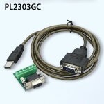 Adaptateur de cble de convertisseur pl 2303gc ft232, ligne de port srie usb  connecteurs rs485, cbles ...