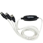 Adaptateur de câble d'interface entrée - sortie usb midi pour clavier, tambour électronique, création ... Adaptateur de câble d'interface entrée - sortie usb midi pour clavier, tambour électronique, création ...