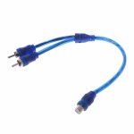 Adaptateur de cble jack audio rca, sparateur 1 femelle  2 fiches mles, nouveaut 2021, haute qualit, ...