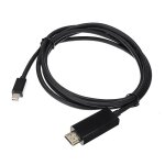 Adaptateur de cble mini dp displayport vers hdmi, compatible thunderbolt, 1. 8m, pour macbook air pro ...