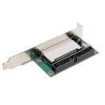 Adaptateur de carte compact flash cf 40 broches vers convertisseur ide 3, 5  avec support pci et panneau ...