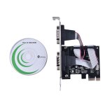 Adaptateur de carte contrôleur d'extension pci - e vers sata 3. 0, rs232 interne à 2 ports Adaptateur de carte contrôleur d'extension pci - e vers sata 3. 0, rs232 interne à 2 ports
