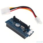 Adaptateur de carte de conversion ide / pata à sata pour disque dur ide 40 broches, 3. 5 hdd Adaptateur de carte de conversion ide / pata à sata pour disque dur ide 40 broches, 3. 5 hdd