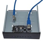 Adaptateur de carte d'extension pci express ssu fu3401, 4 ports vers usb 3. 0 hub, vitesse de 5 gbps, ... Adaptateur de carte d'extension pci express ssu fu3401, 4 ports vers usb 3. 0 hub, vitesse de 5 gbps, ...