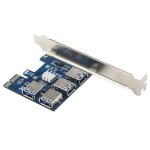 Adaptateur de carte graphique pci e express pour mineurs, adaptateur de carte graphique, 1x  4x, 8x, ...