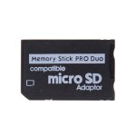 Adaptateur pour carte mémoire psp micro sd, 1 mo - 128 go, pro duo Adaptateur pour carte mémoire psp micro sd, 1 mo - 128 go, pro duo
