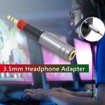 Adaptateur de casque 3. 5mm, c�ble aux, convertisseur de prise jack, pour sennheiser hd - 518 558 595 ...