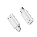 Adaptateur casque lightning femelle vers usb - c m�le : audio hifi & appels
