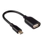 Adaptateur de cl usb micro otg, cble de 16cm, pour tlphone samsung, lg, sony, xiaomi, android, 2020. ...