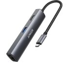 Adaptateur de concentrateur, adaptateur usb c 5 en 1 avec usb c 4k vers hdmi, port ethernet, 3 ports ... Adaptateur de concentrateur, adaptateur usb c 5 en 1 avec usb c 4k vers hdmi, port ethernet, 3 ports ...