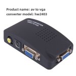 Adaptateur de convertissement vga vers av / bnc / s pour ordinateur et moniteur piège de surveillance ... Adaptateur de convertissement vga vers av / bnc / s pour ordinateur et moniteur piège de surveillance ...