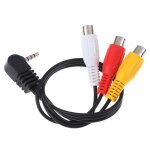 Adaptateur de convertisseur audio et vidéo à haute vitesse, câble jack mâle 3. 5mm à 3 prises rca femelles ... Adaptateur de convertisseur audio et vidéo à haute vitesse, câble jack mâle 3. 5mm à 3 prises rca femelles ...