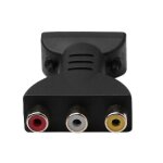 Adaptateur convertisseur audio vid�o hdmi vers 3 rca pour t�l�viseur hd, dvd et projecteur ¿ prise en ...