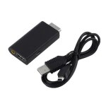 Adaptateur de convertisseur audio - vid�o portable ps2 vers hdmi, c�ble av compatible hdmi pour playstation ...