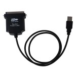 Adaptateur de convertisseur de carte usb express, port parallle, noir, db36, lpt, imprimante,
