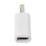 Adaptateur de convertisseur de prise micro usb femelle � cc 4. 0x1. 7mm m�le, pour sony psp et plus q1jc ...