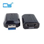 Adaptateur de convertisseur usb 3. 0  esata externe 3g bps pour disque dur 2. 5  3. 5
