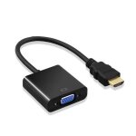 Adaptateur de convertisseur vid�o hdmi vers vga 1080p m�le vers vga femelle, c�ble pour ordinateur portable, ...