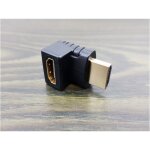Adaptateur coud� raccord 90 degr�s hdmi m�le ¿ femelle - coude id�al �cran