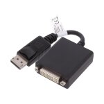 Adaptateur displayport male vers dvi - i femelle 150mm noir